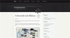 Desktop Screenshot of gespannreise.regina-vetter.ch